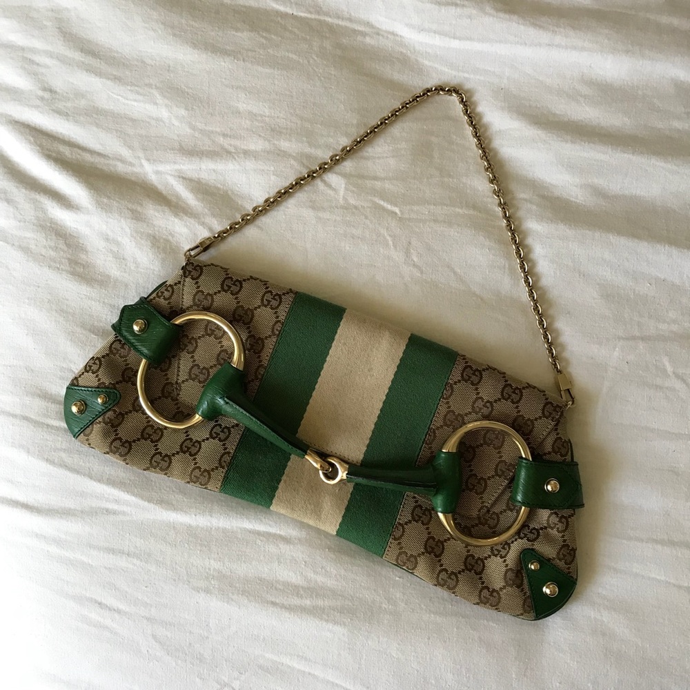 Small Gucci Horsebit Chain Bag